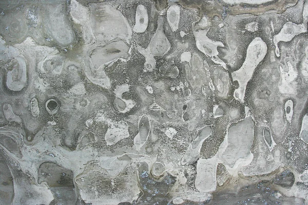 Taches de corrosion sur une surface en aluminium — Photo