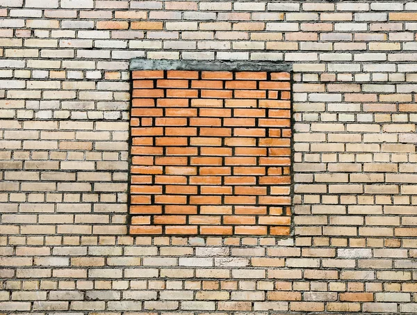 Цегляна стіна з силікатної цегли — стокове фото