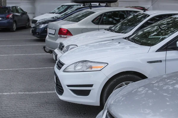 Cars Parking Lot — Stock Photo, Image