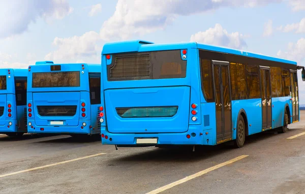 Autobusy Turystyczne Parkingu — Zdjęcie stockowe