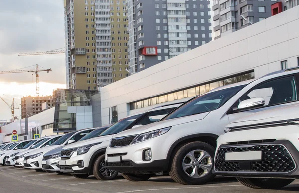 Coches Venta Ventas Coches Mercado — Foto de Stock