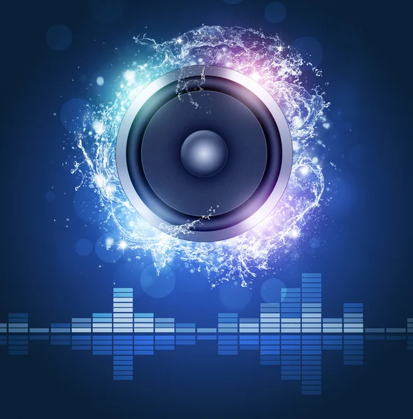 Loud Speaker Music Poster