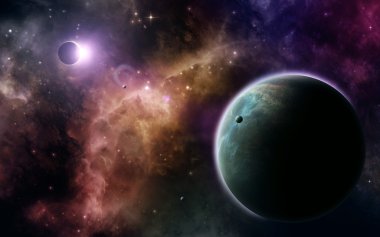 Space Background clipart