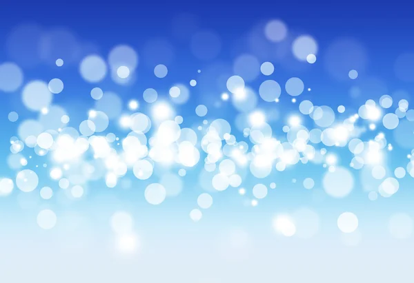 Blauwe hemel wazig lights — Stockfoto