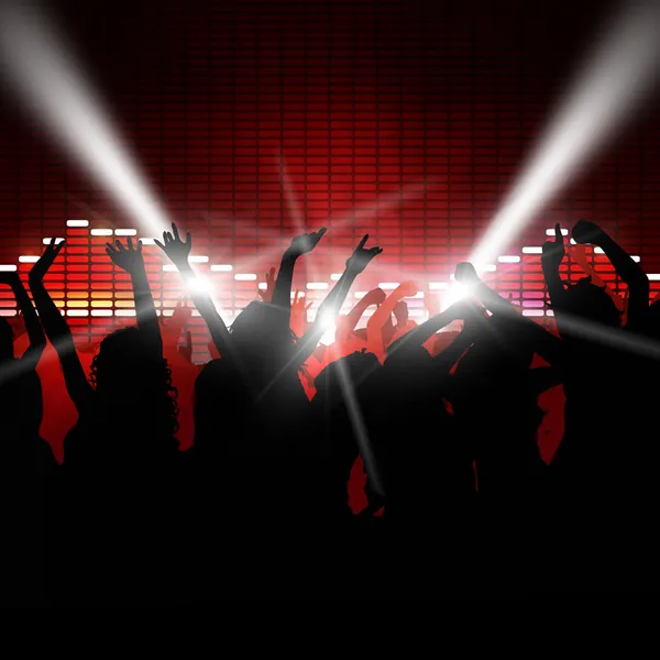 Music Party People — Stock Photo, Image