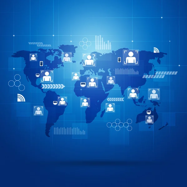 insanlar küresel bağlantıları