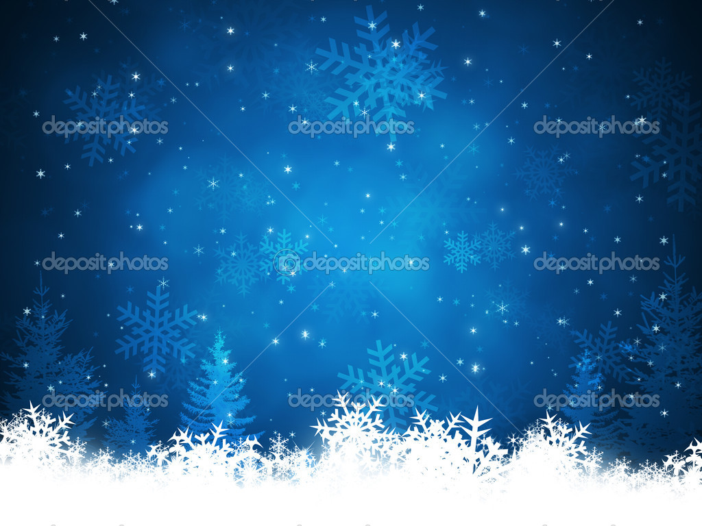 Xmas Snow Background