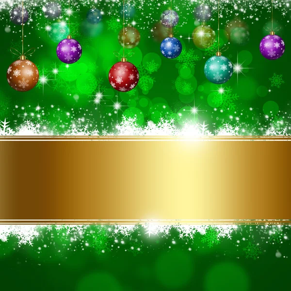 Green Holiday Background — Stock Photo, Image