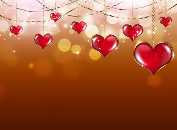 Saint valentine rode achtergrond — Stockfoto