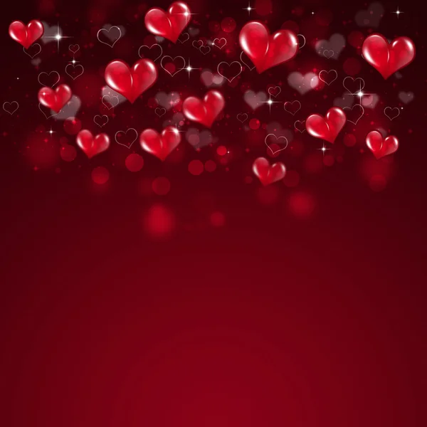 Valentine Hot Hearts — Stock Photo, Image