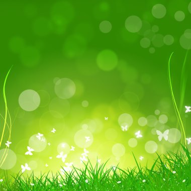 Bahar yeşil arka plan