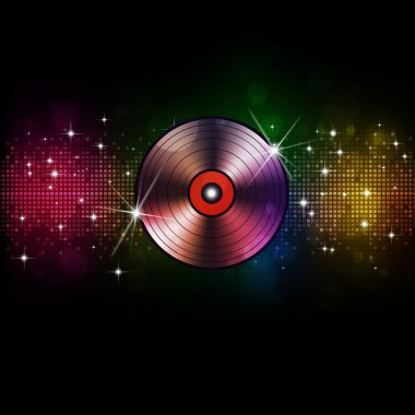 müzik vinil disko arka plan