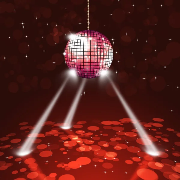 Disco party musik bollen — Stockfoto