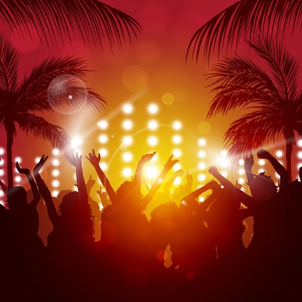 Tropical Evening Party Royalty Free Stock Photos