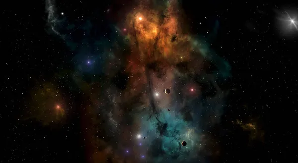 hayali uzay arka plan