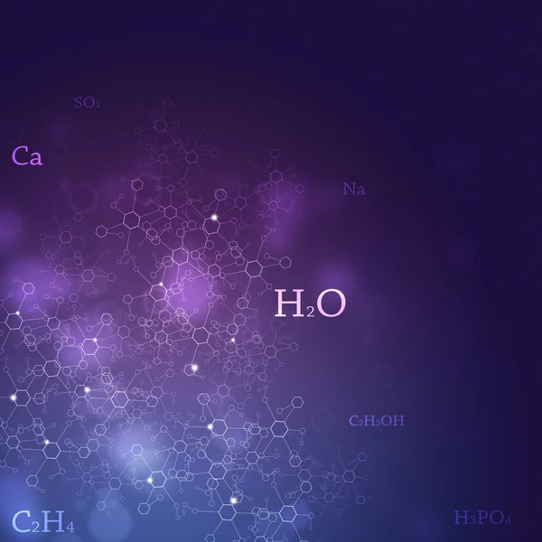 Chemie abstrakter Hintergrund — Stockfoto