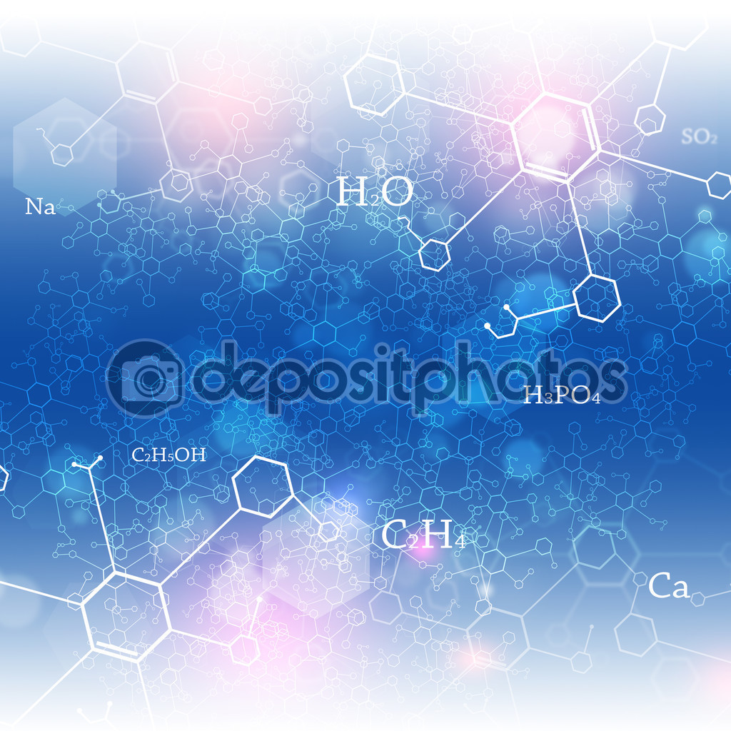 Chemical Abstract Background