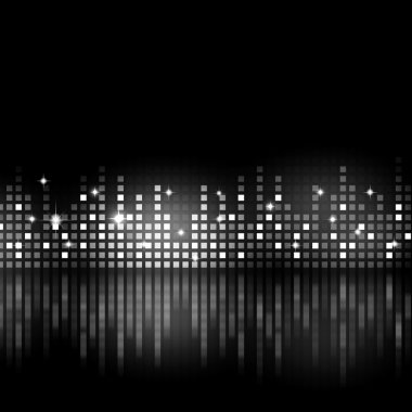 siyah-beyaz müzik ekolayzır