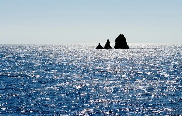 Isola del deserto. — Foto Stock