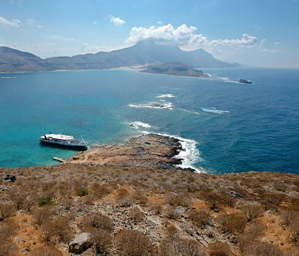 Isola Gramvousa. Panorama . — Foto Stock