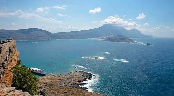 Isola Gramvousa. Panorama . — Foto Stock