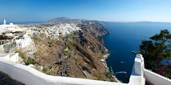 Fira. Panorama. — Stockfoto