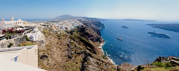 Fira. Panorama. — Stockfoto