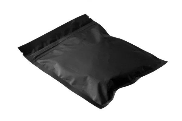 白 2 の分離された黒いバッグ — ストック写真