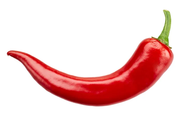 Red hot chili pepper isolated on a white background Stock Picture