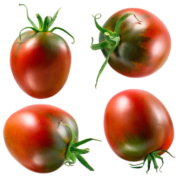 Gelbe Tomate. isoliert auf weißem Hintergrund — Stockfoto