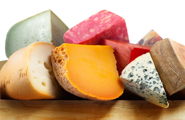 다양 한 치즈 — 스톡 사진