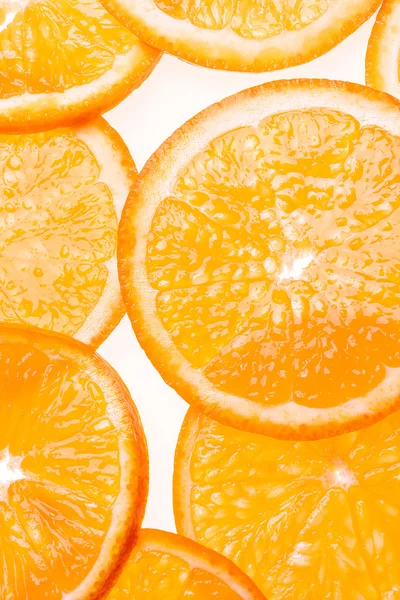 オレンジ色の果物の背景 — ストック写真