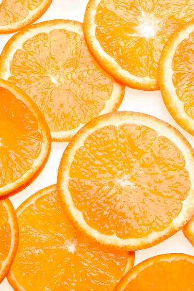 オレンジ色の果物の背景 — ストック写真