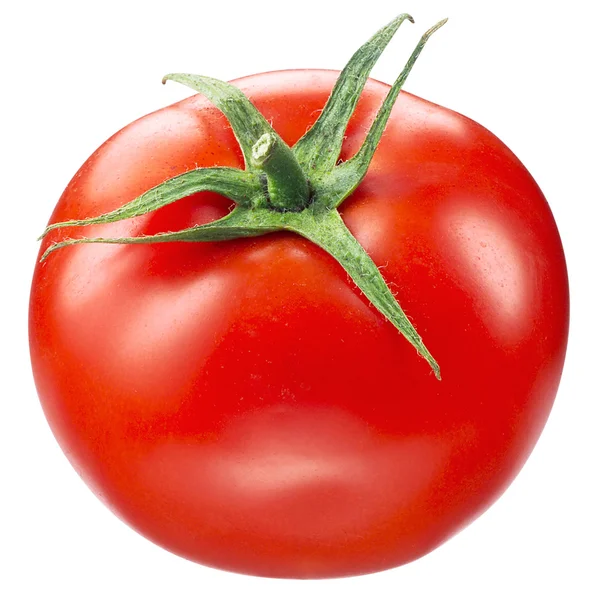 Tomato on white. with clipping path — Stock Photo, Image