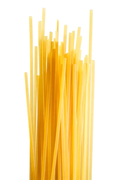 Bunch av spaghetti isolerad på vit bakgrund. — Stockfoto