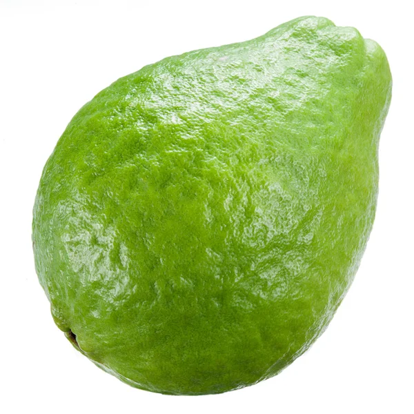 Guava geïsoleerd op wit — Stockfoto