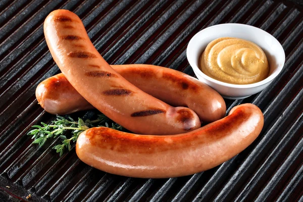 Sausages barbecue — Stock Photo, Image