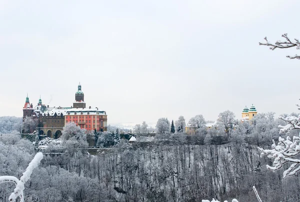 Książ Burg in Polen — Stockfoto