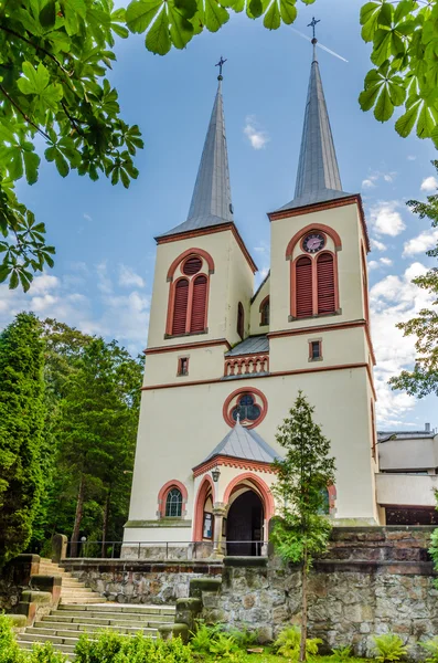 Swieradow zdroj, St joseph Kilisesi — Stok fotoğraf