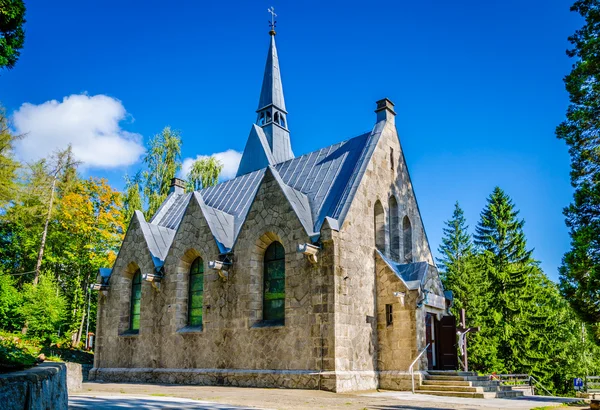 Glasering Poreba - Maximilian Kolbe Kirke, POLEN - Stock-foto