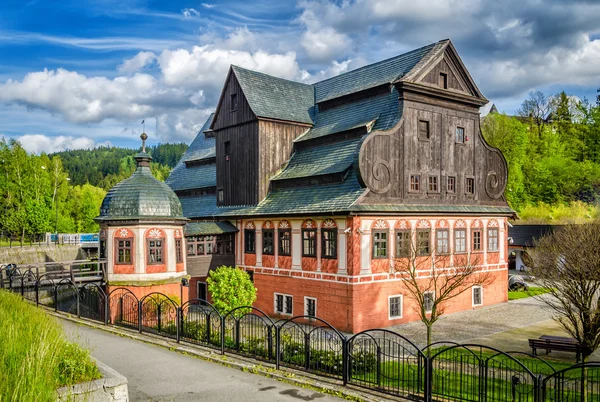 Paper mill, Duszniki-Zdroj, Silesia, Poland — Stock Photo, Image