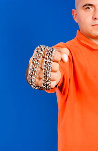 Chain fist — Stock Photo, Image