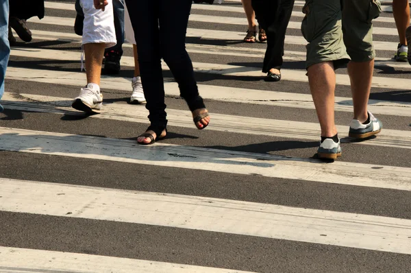 Fußgängerüberweg — Stockfoto