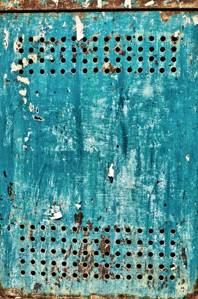 Blauw en rusty — Stockfoto