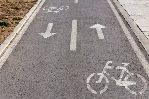 Via de bicicleta — Fotografia de Stock