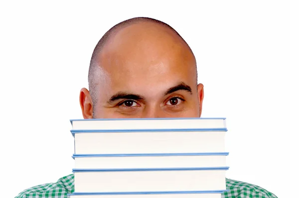 Kniha hlava — Stock fotografie