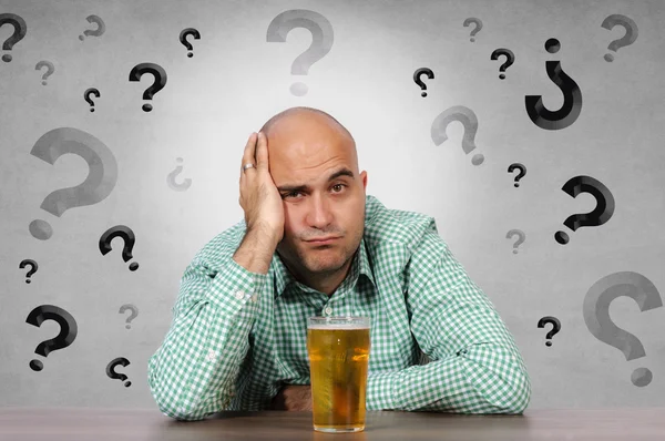 Drink problems — Stock Photo, Image