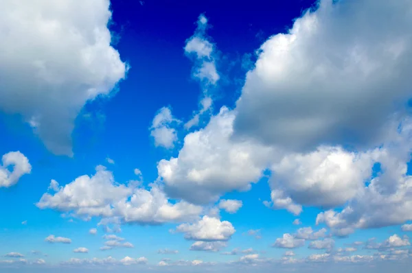 Panorama das nuvens — Fotografia de Stock