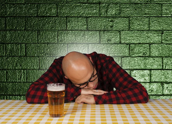 Drunk Sleeping — Stock Photo, Image