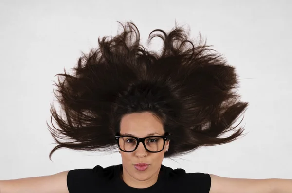 Cabello femenino — Foto de Stock